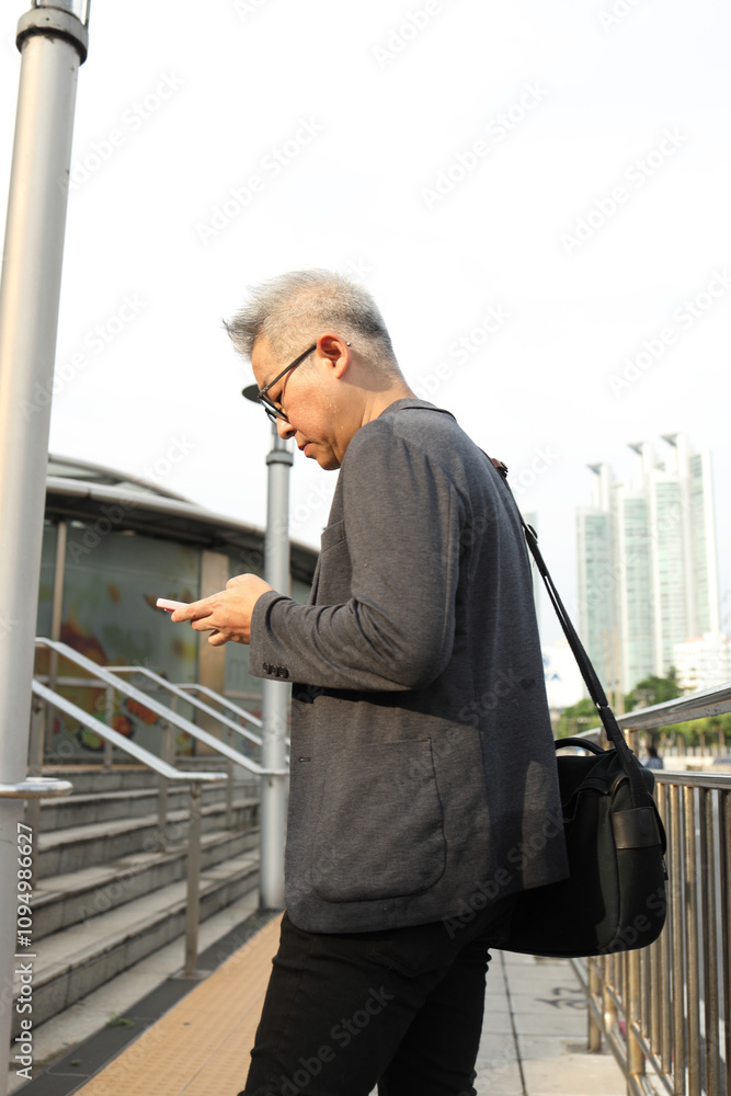 Senior Asian Businessman Senior Asian Businessman