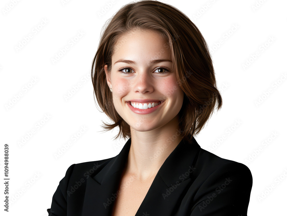 Radiant woman with captivating smile, portrait of pure joy and happiness smiling Radiant woman with captivating smile, portrait of pure joy and happiness smiling