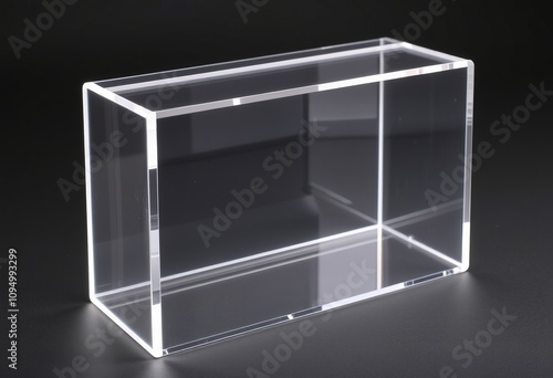 Acrylic A transparent plastic material often used in displays an