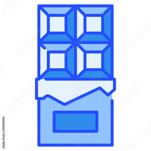 Free Download Nutrition Pack Icon,Dark Chocolate Blue Color Icon - GFXLoad
