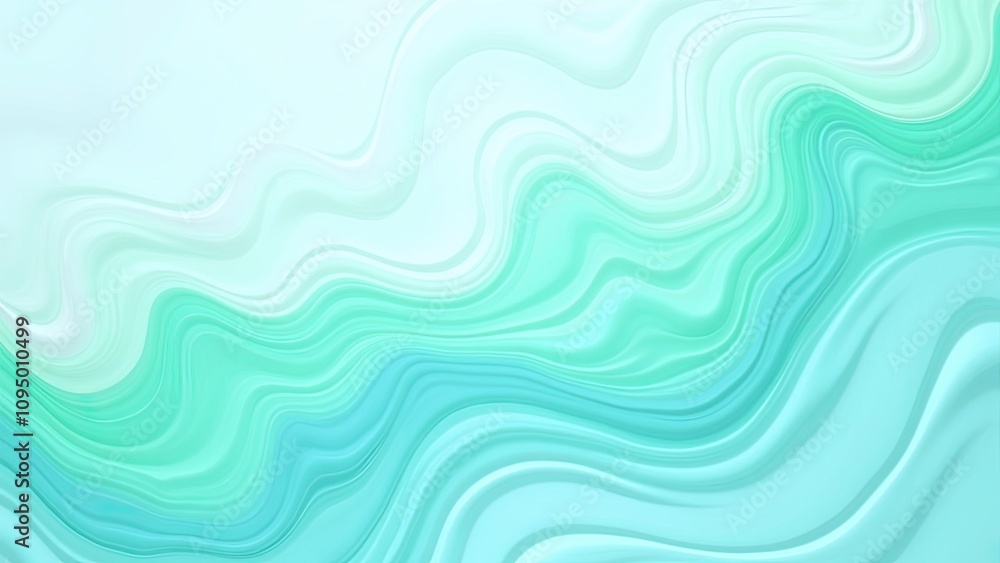Swirling shades of aqua create a calming abstract pattern with soft gradients and smooth curves Swirling shades of aqua create a calming abstract pattern with soft gradients and smooth curves