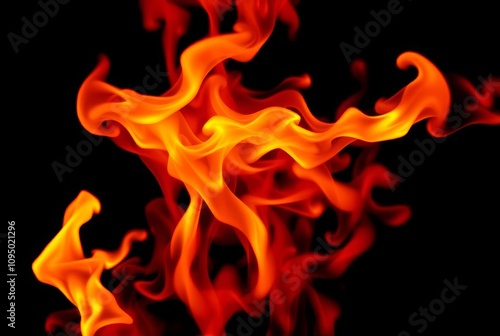 Abstract Fire Use abstract fire to create a pattern or texture t photo