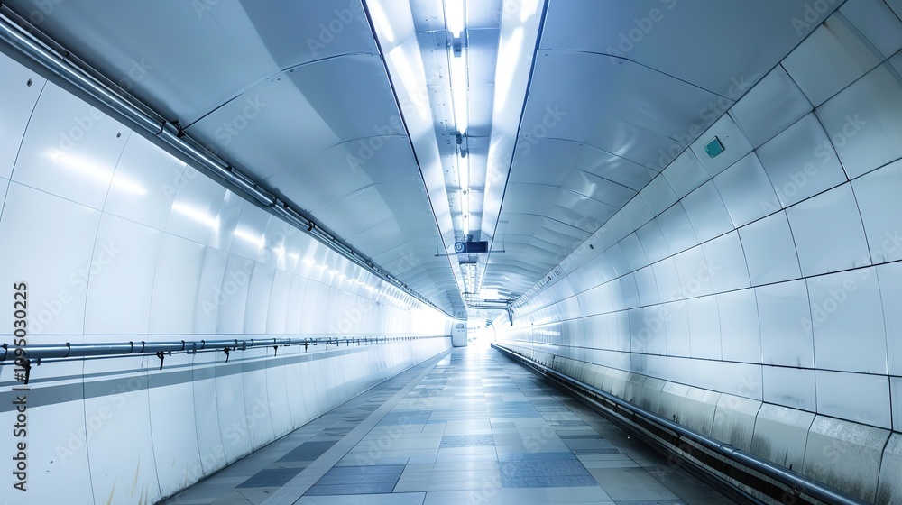 White Corridor Tunnel Background - a sleek and modern visual. The white tunnel design creates a futuristic and captivating aesthetic. White Corridor Tunnel Background - a sleek and modern visual. The white tunnel design creates a futuristic and captivating aesthetic.