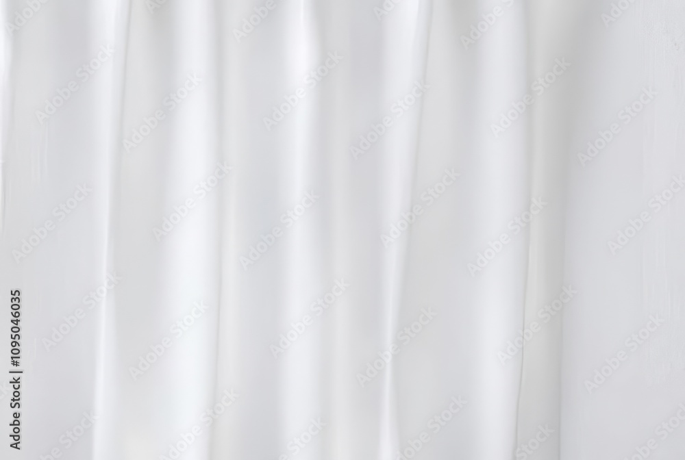 Obraz premium Shower Curtain Swish A shower curtain moving quickly with a blur