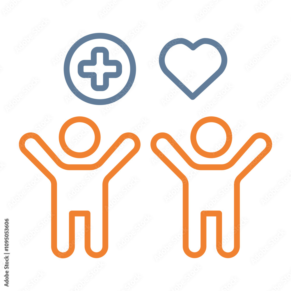 Obraz premium Community Icon Design