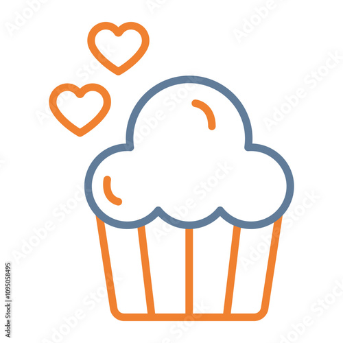 Cupcake Icon Design