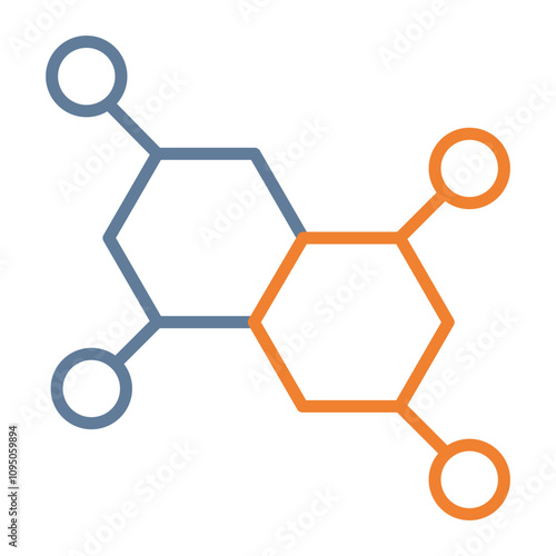 Chemical Bond Icon Design