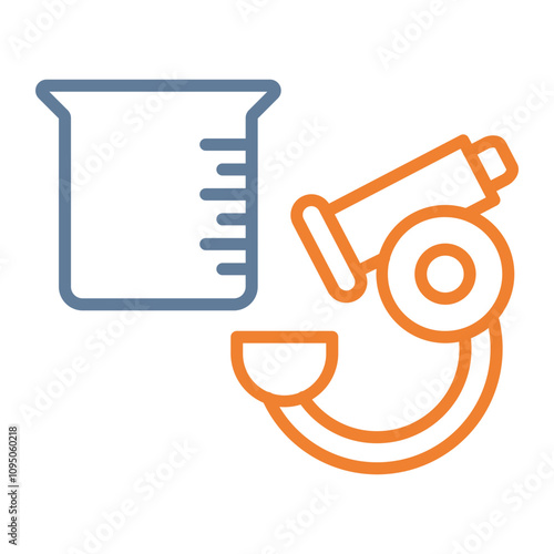 Microscope Experiments Icon Design
