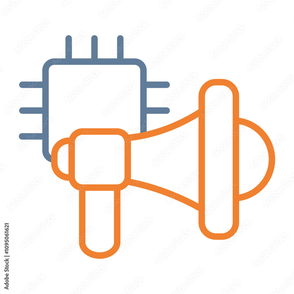 Obraz premium Advertising Vector Icon Design