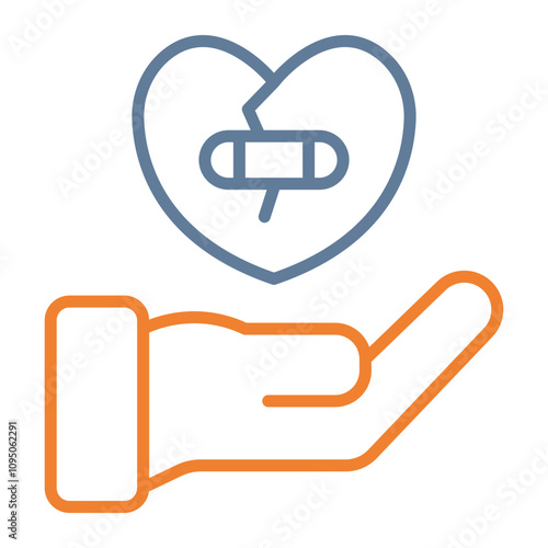 Forgiveness Vector Icon Design