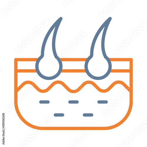 Hairy Vector Icon Design