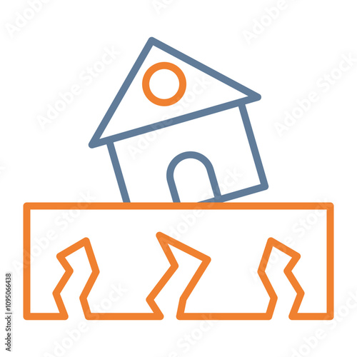 Earthquake Icon Design