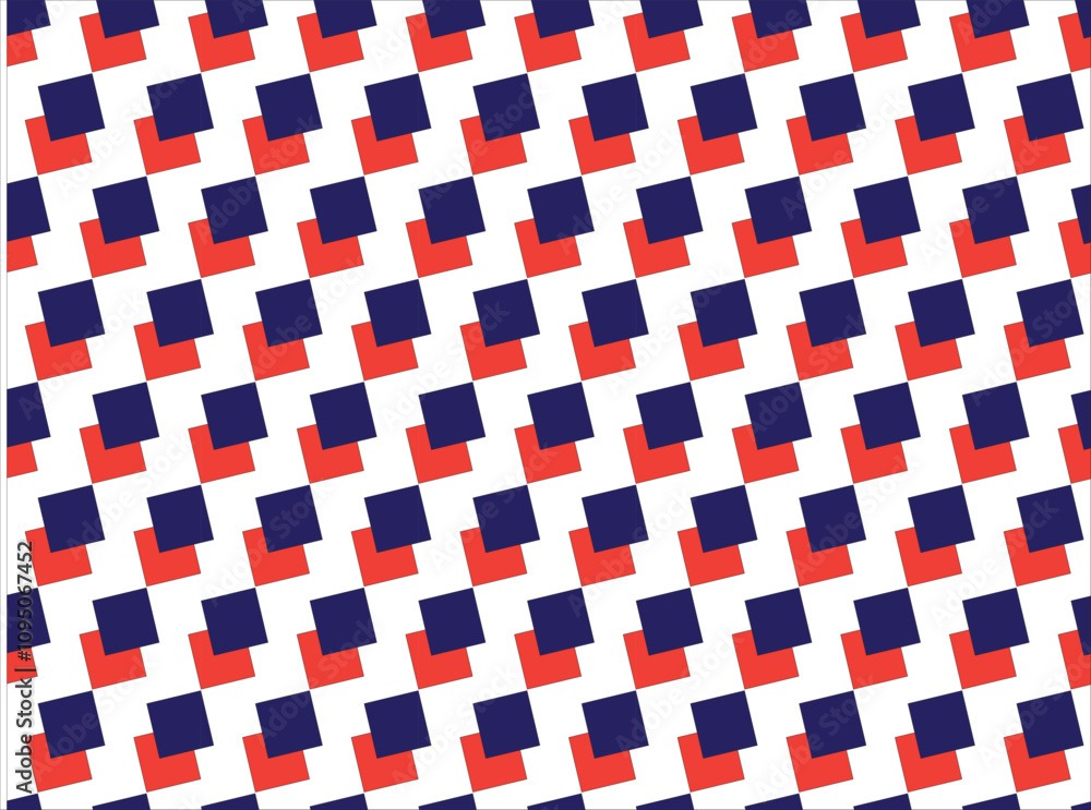 a white background with red and blue squares on the top a white background with red and blue squares on the top