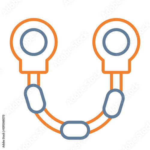 Handcuffs Icon Design
