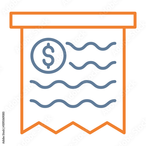 Receipt Icon Design