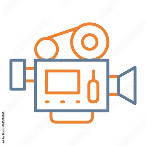 Movie Camera Icon Design