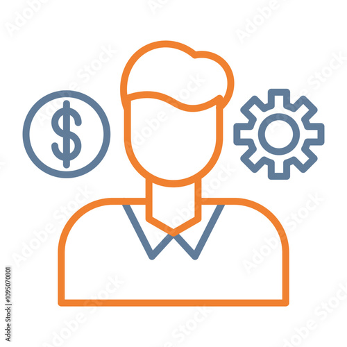 Entrepreneur Icon Design