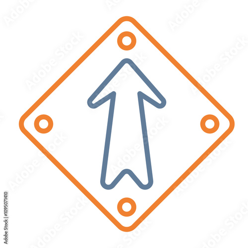 Up Arrow Vector Icon Design