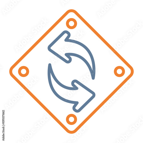 Repeat Vector Icon Design
