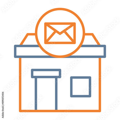 Post Office Vector Icon Design