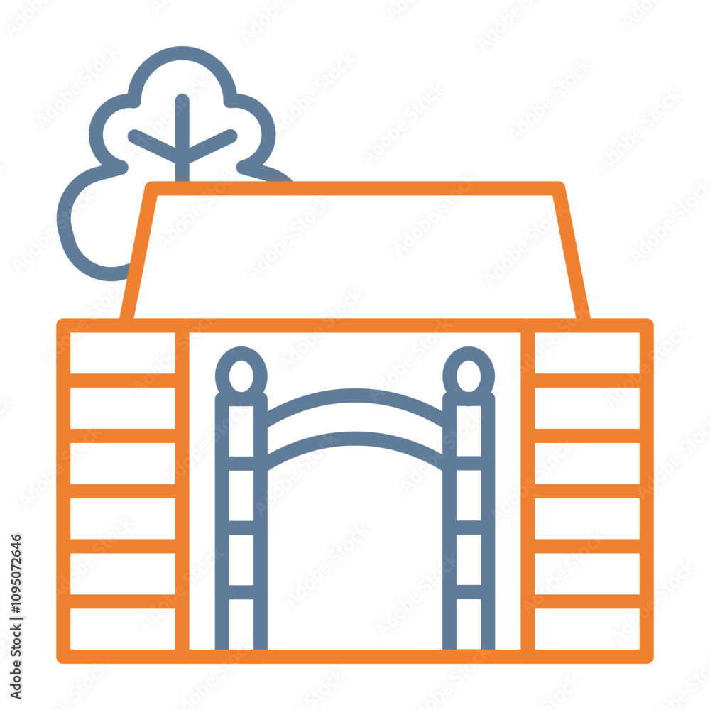 Zoo Vector Icon Design