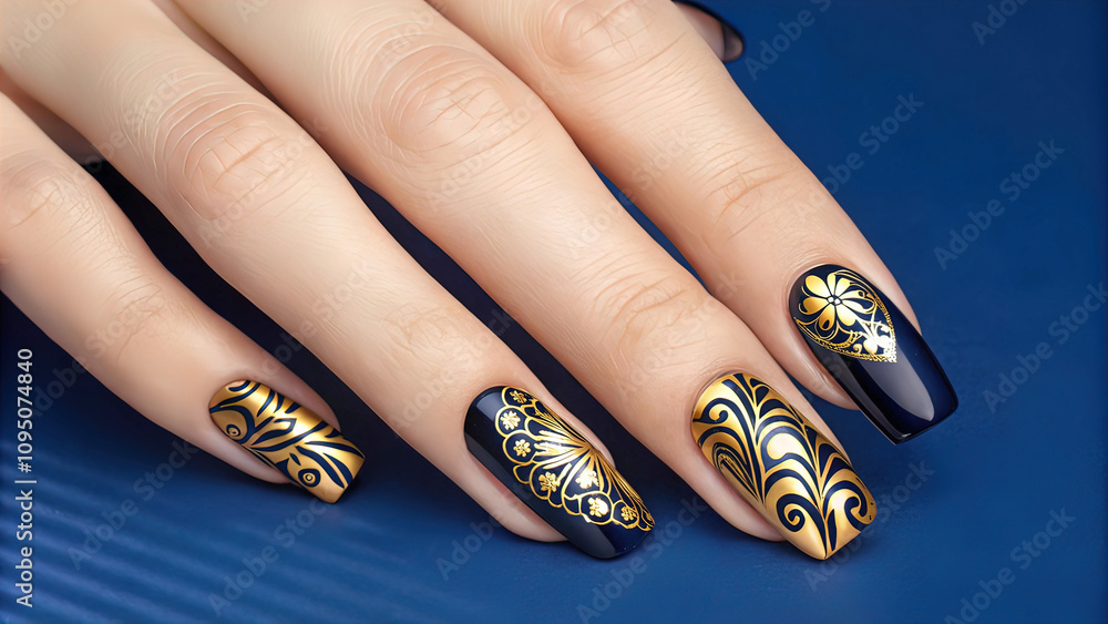 creative nail design, beautiful women's manicure, beautiful nails, fashion and nail care concept creative nail design, beautiful women's manicure, beautiful nails, fashion and nail care concept