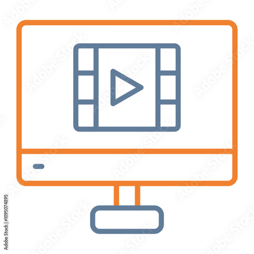 Video Editing Vector Icon Design