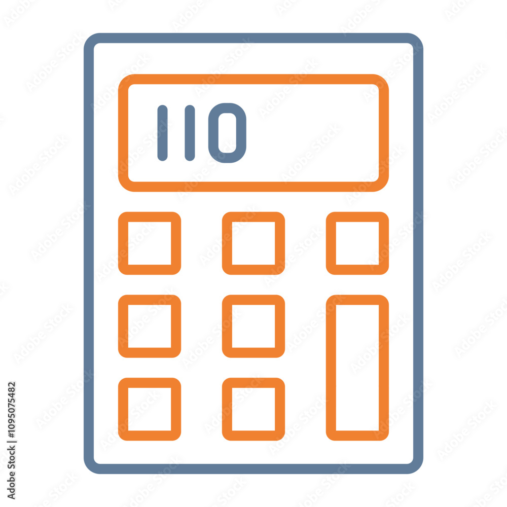 Calculator Vector Icon Design Calculator Vector Icon Design