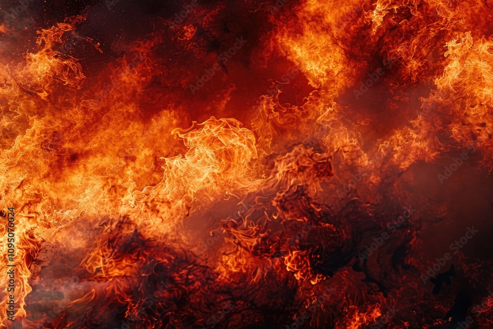 A flame is seen burning in mid-air, surrounded by smoke and heat A flame is seen burning in mid-air, surrounded by smoke and heat