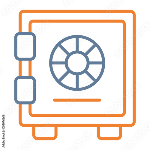 Strongbox Vector Icon Design