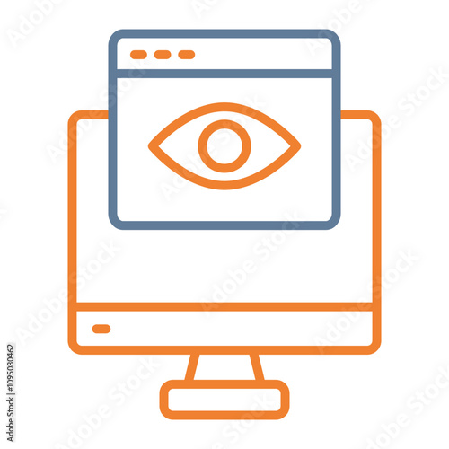 Stalker Vector Icon Design