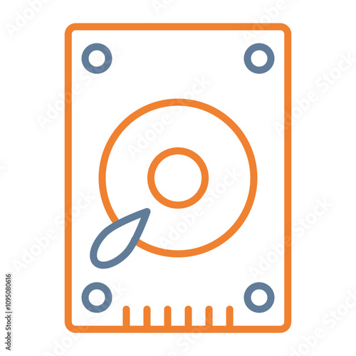 Hdd Vector Icon Design