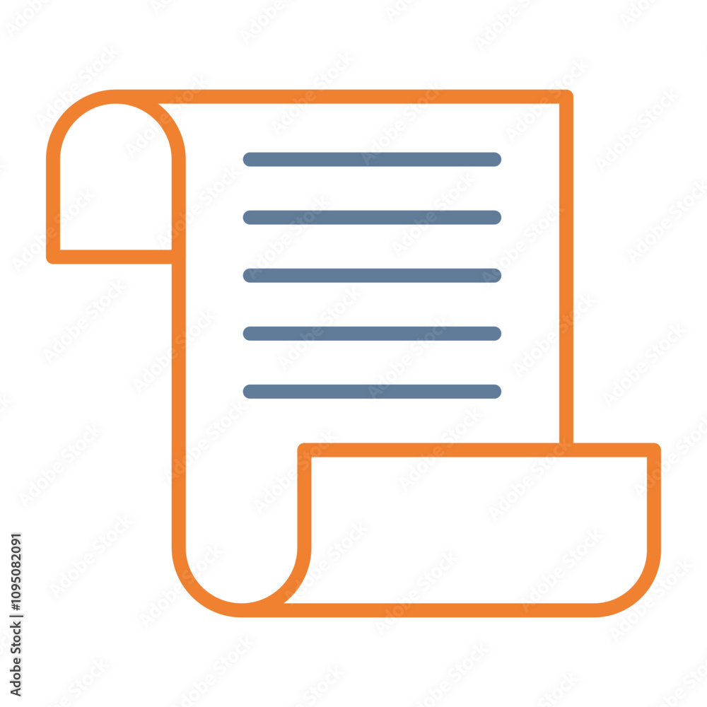 Scroll Vector Icon Design Scroll Vector Icon Design