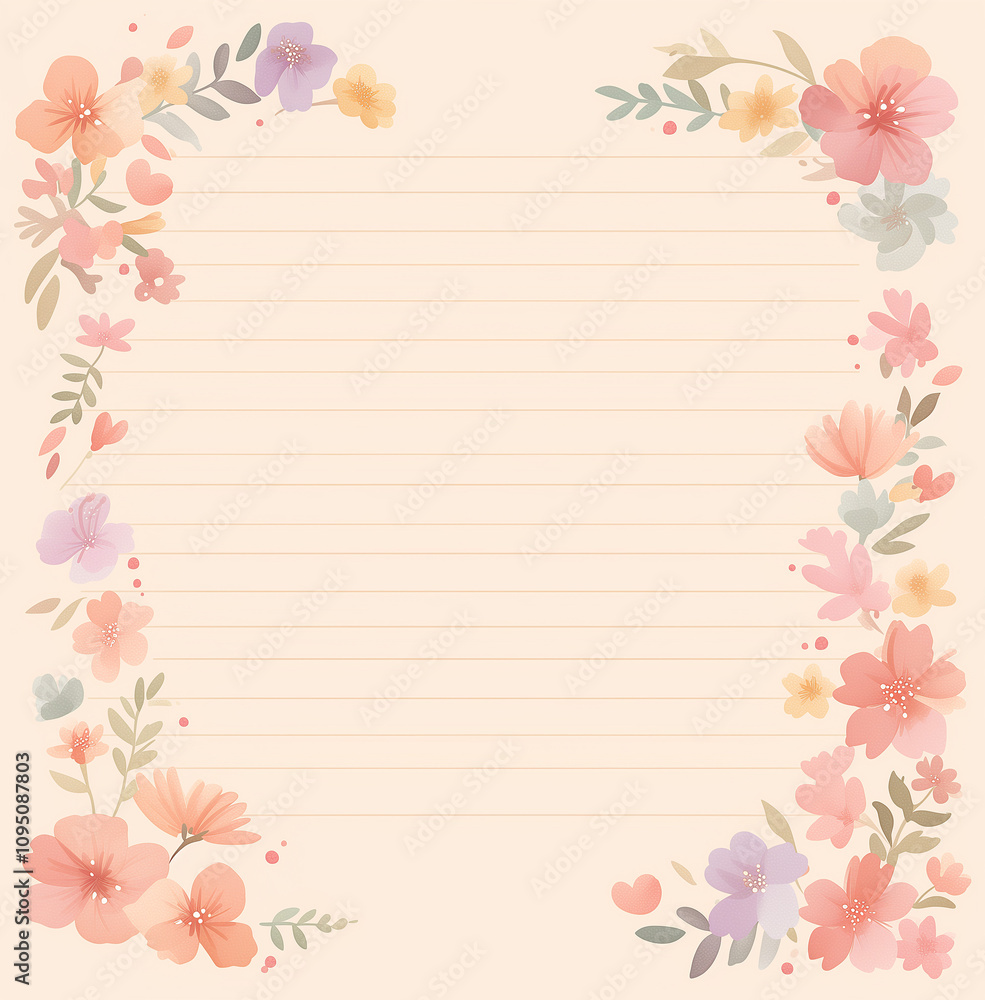 pink background with flowers pink background with flowers