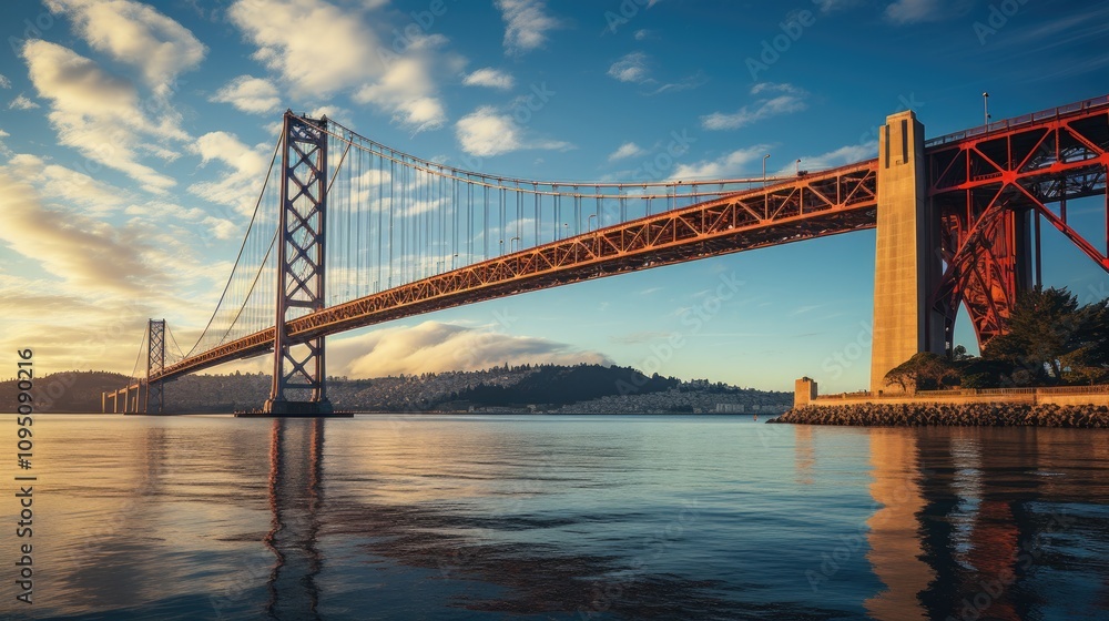 Fototapeta premium San Golden Gate Bridge. 