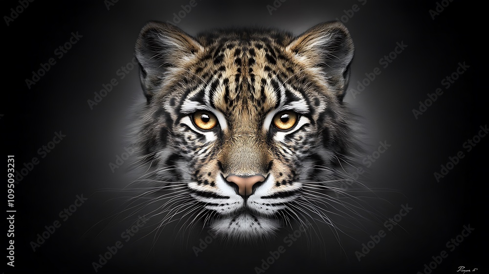 A highly detailed monochromatic portrait of an animal in a natural habitat, with fur, eyes, and background all rendered in the same shade, highlighting the uniformity and consistency of the A highly detailed monochromatic portrait of an animal in a natural habitat, with fur, eyes, and background all rendered in the same shade, highlighting the uniformity and consistency of the