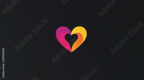 colorful heart logo