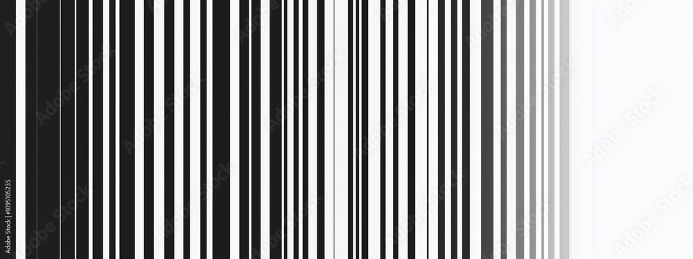 Minimalist Black and White Vertical Stripe Pattern with Clean Geometric Design Minimalist Black and White Vertical Stripe Pattern with Clean Geometric Design
