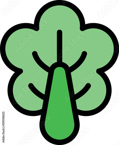 Fresh bok choy with vibrant green leaves and thick stem, a popular ingredient in asian cuisine