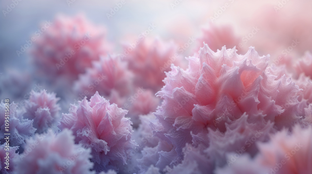 Delicate pink and white organic textures in soft focus Delicate pink and white organic textures in soft focus
