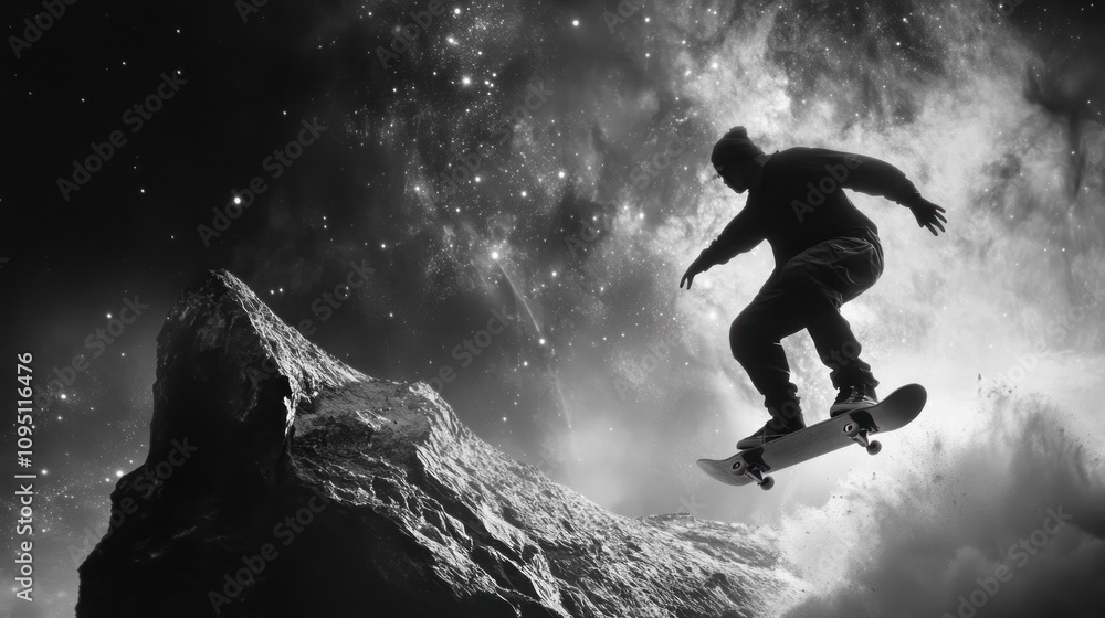 Skateboarding in a Cosmic Landscape. Skateboarding in a Cosmic Landscape.