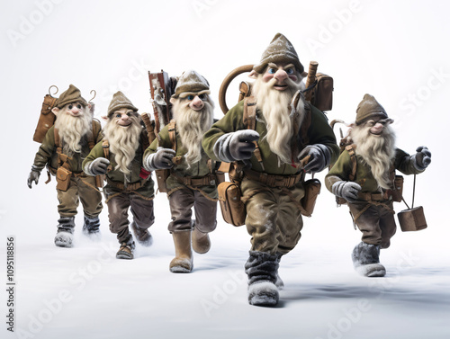 In Iceland, there are thirteen funny Christmas elves or trolls, known as Jólasveinar, who carry Christmas presents. It is a traditional reputation of the northern region there. Mythical characters.