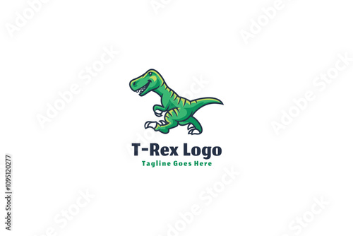 T-Rex illustration vector Design template