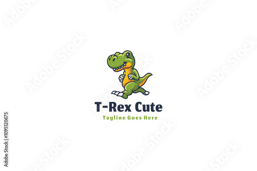 T-Rex illustration vector Design template