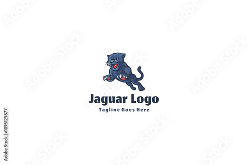  jaguar illustration vector Design template