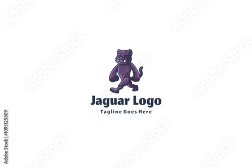 jaguar illustration vector Design template