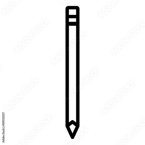 Pen icon in line style