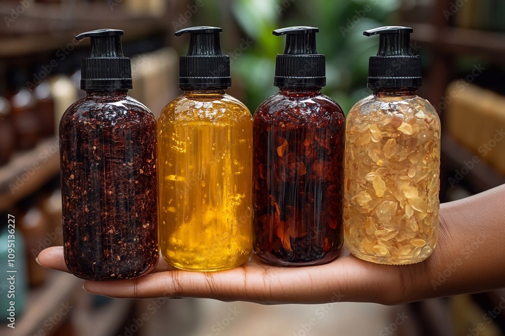 This is an image of cosmetic jars for skin care, which consist of cream, mask or serum. The jars can be of different shapes and sizes, which adds to the elegance This is an image of cosmetic jars for skin care, which consist of cream, mask or serum. The jars can be of different shapes and sizes, which adds to the elegance