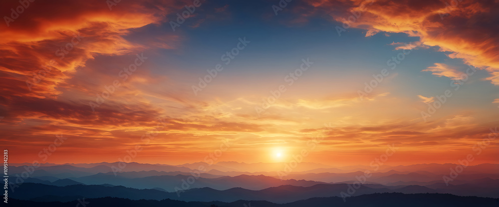 Beautiful evening sky, sunset imagedusk twilight light blue landscape sunrise summer Beautiful evening sky, sunset imagedusk twilight light blue landscape sunrise summer