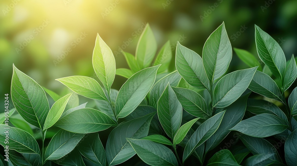 custom made wallpaper toronto digitalLush Green Leaves Nature Background Plants Foliage Ecology Spring Summer Botany Greenery Sunlight